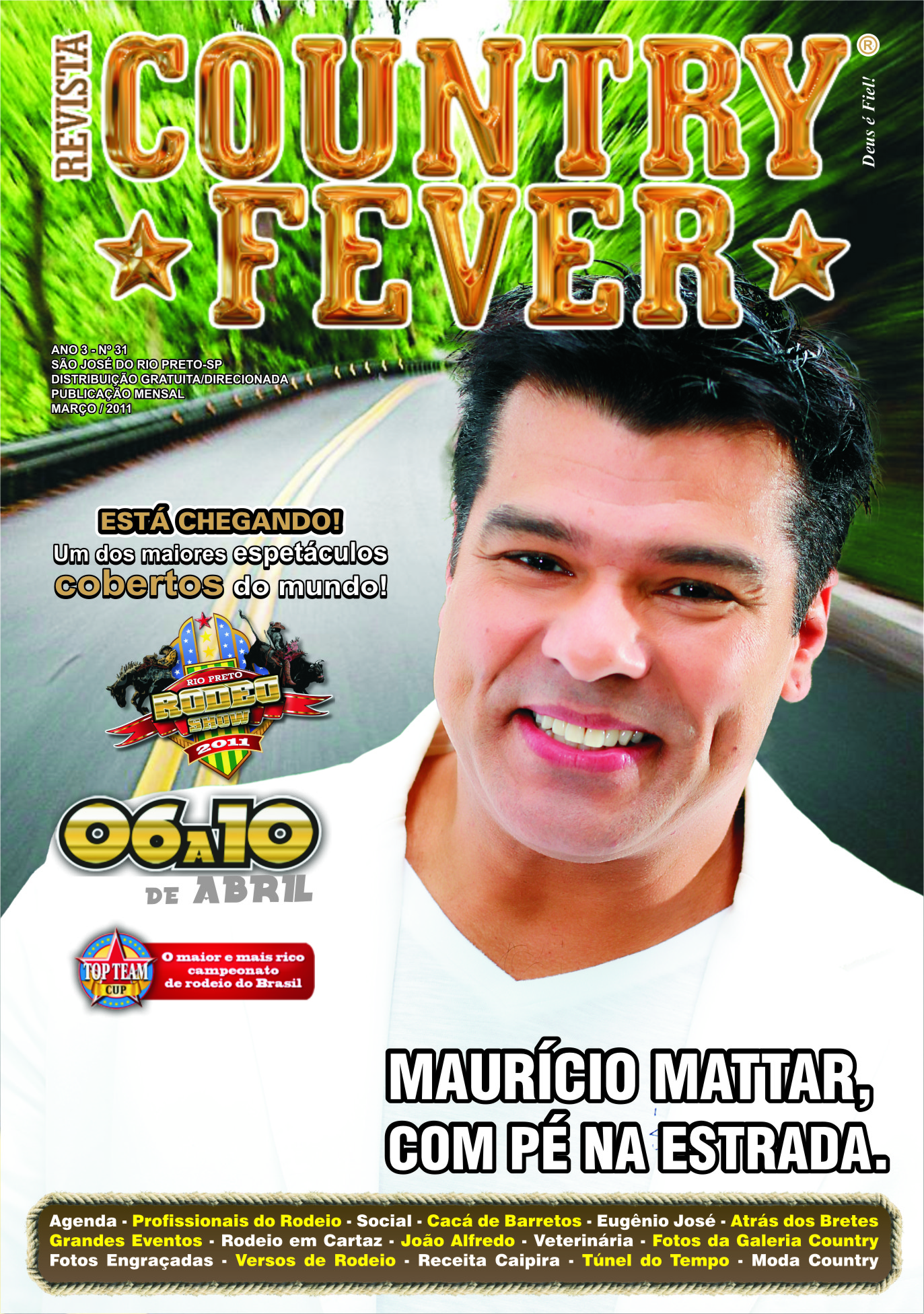 Revista Country Fever - Edição de Março de 2011