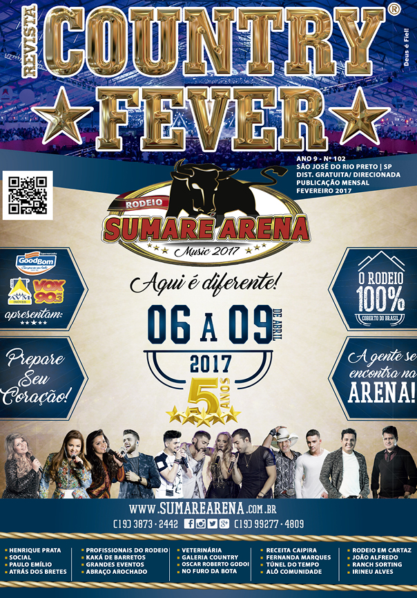 Revista Country Fever - Edição de Fevereiro de 2017