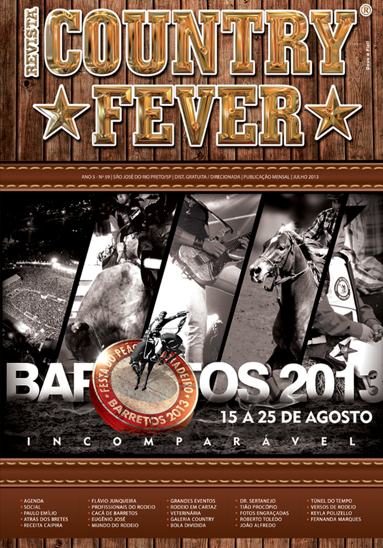 Revista Country Fever - Edição de Julho de 2013