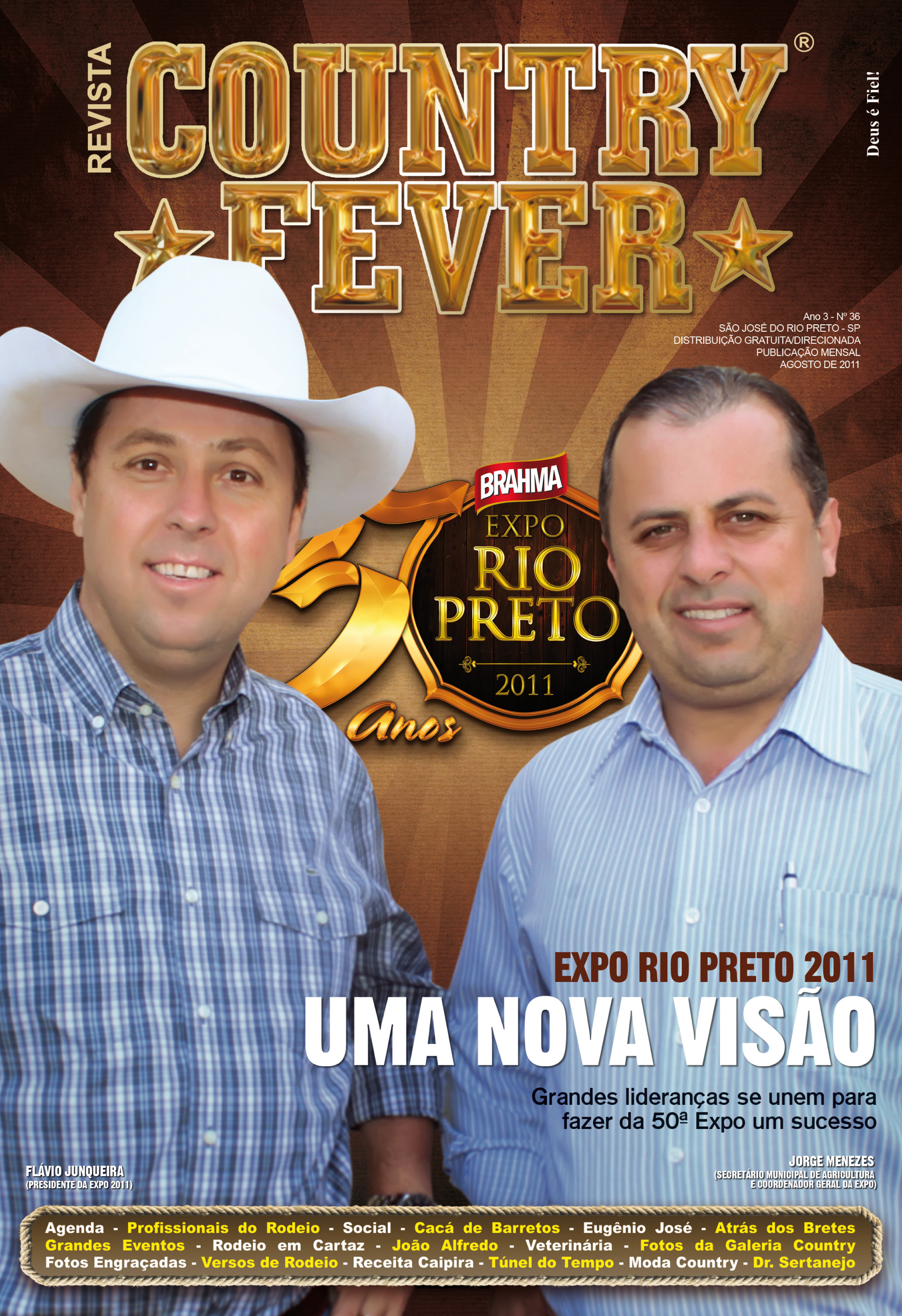Revista Country Fever - Edição de Agosto de 2011