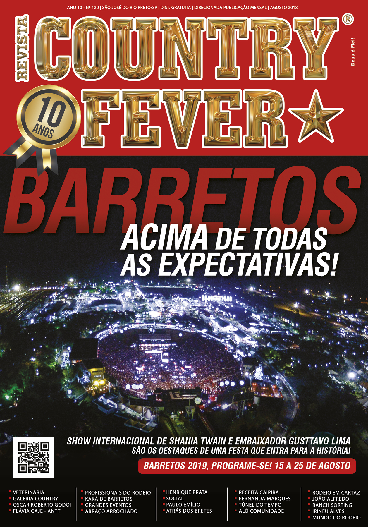 Revista Country Fever - Edição de Agosto de 2018