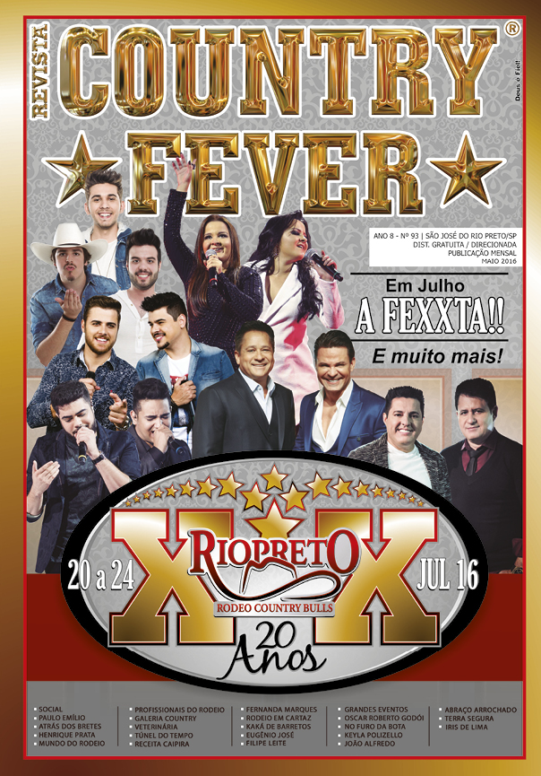 Revista Country Fever - Edição de Maio de 2016