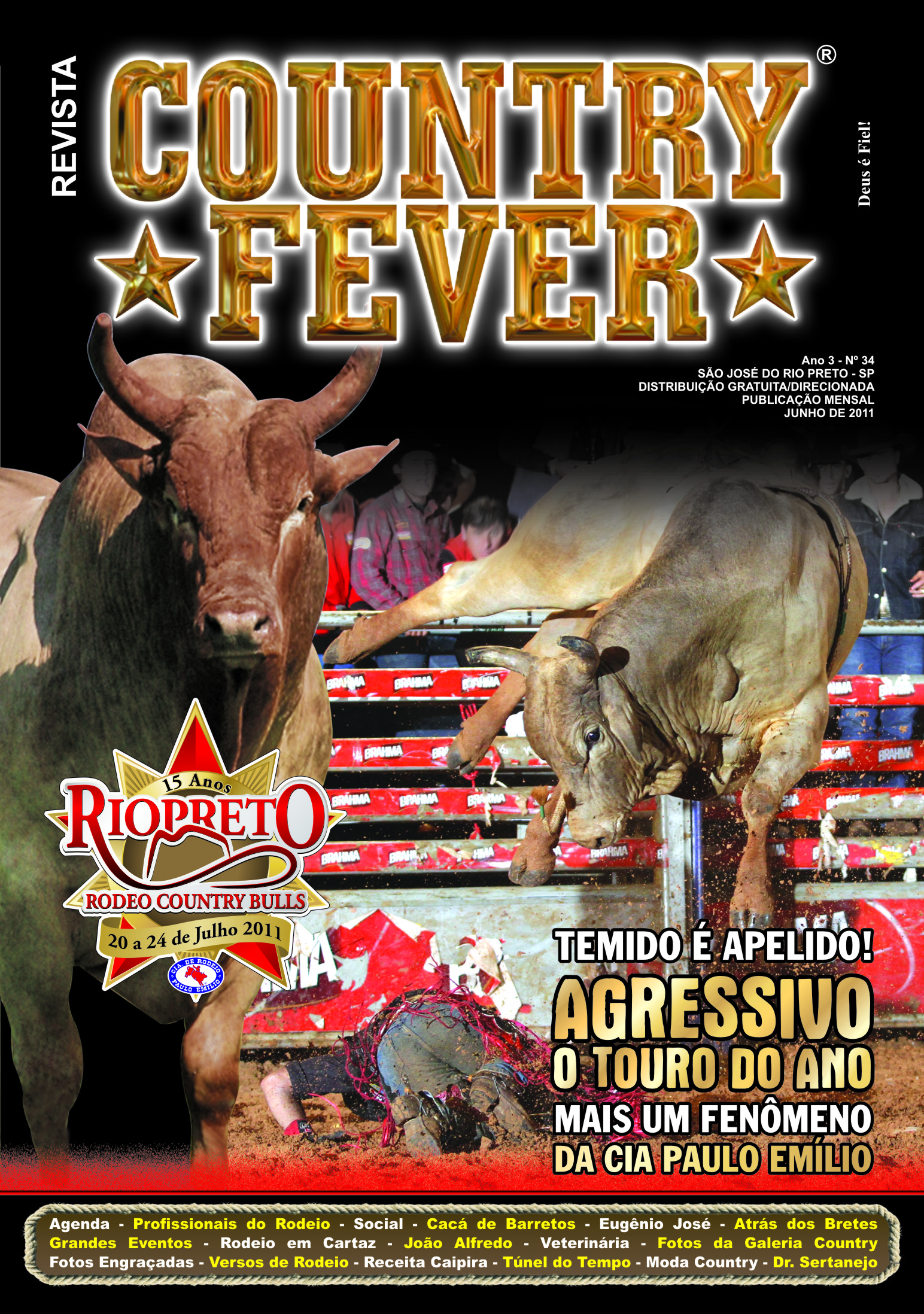 Revista Country Fever - Edição de Junho de 2011