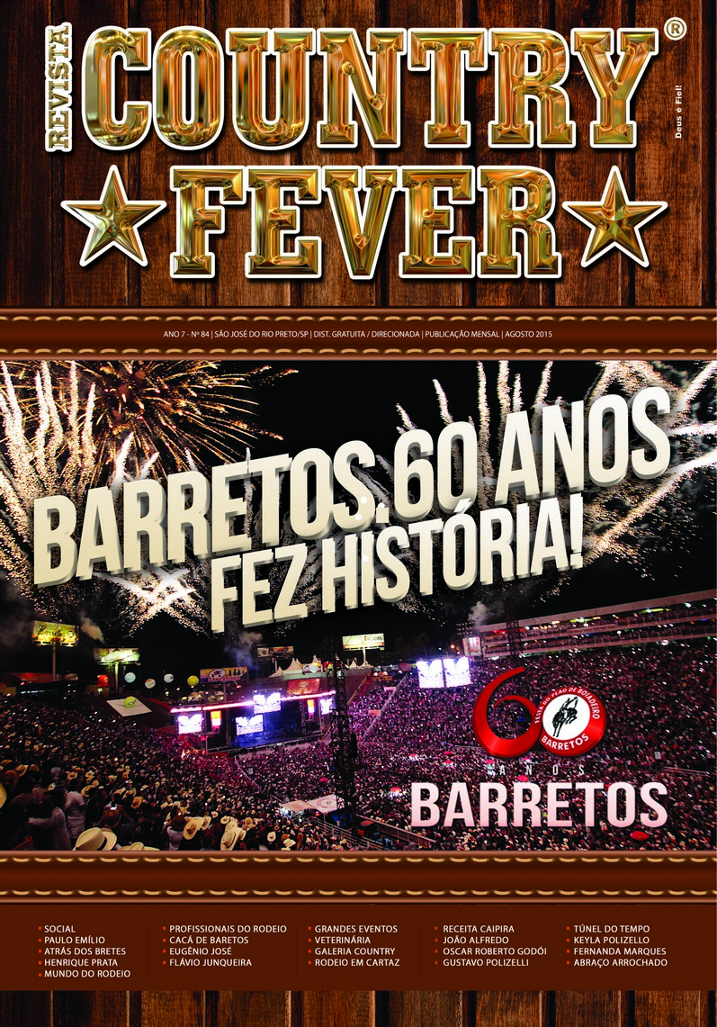 Revista Country Fever - Edição de Agosto de 2015