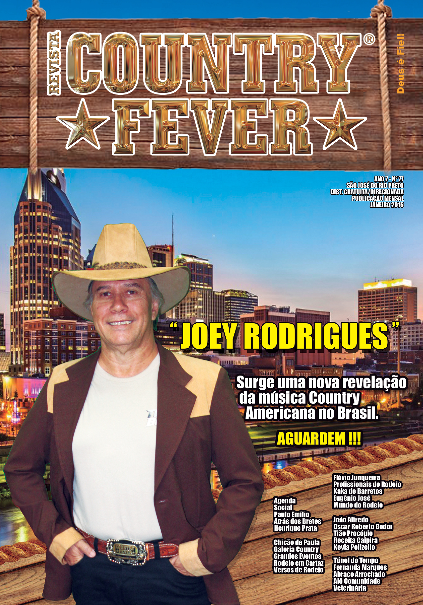 Revista Country Fever - Edição de janeiro de 2015