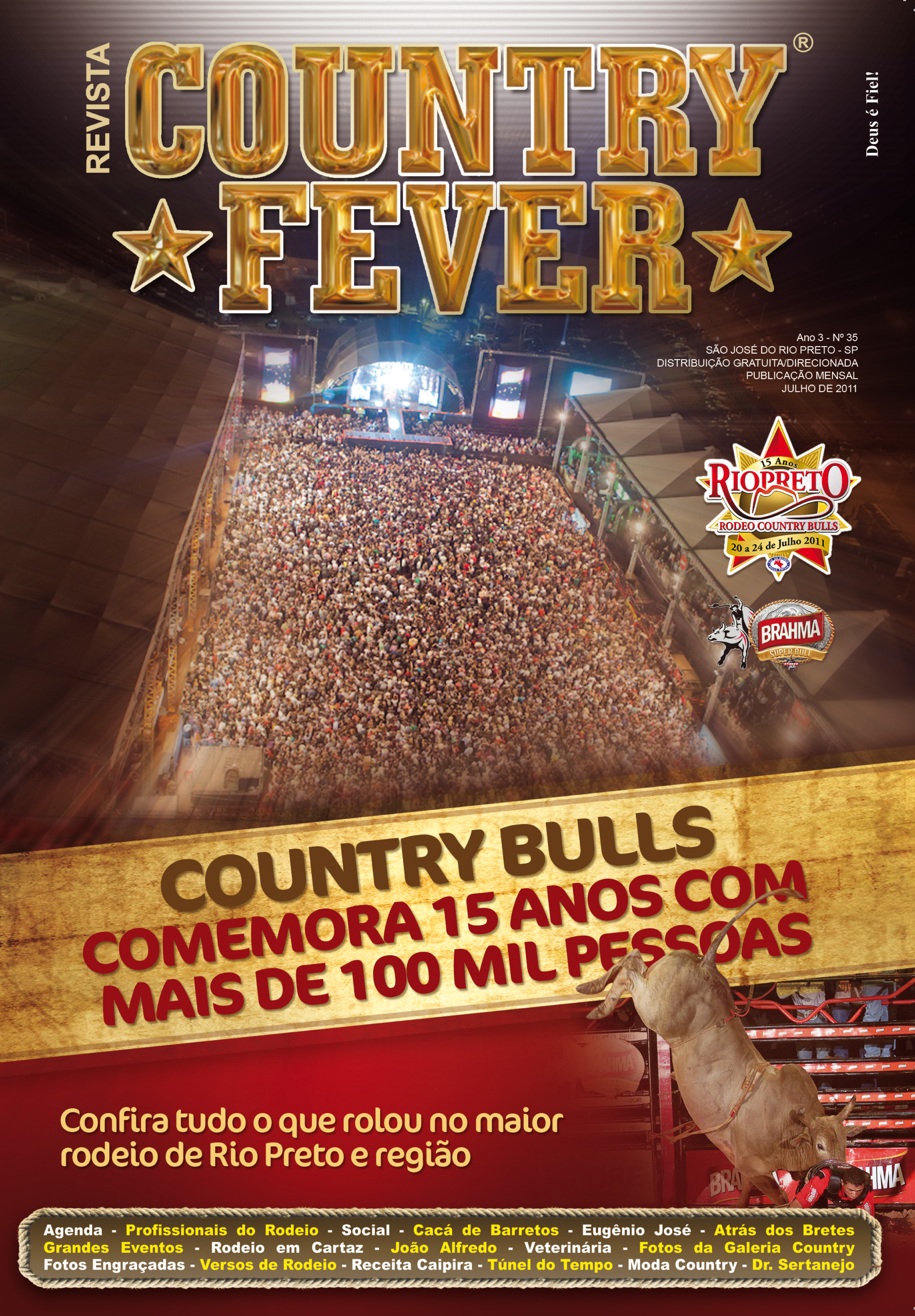 Revista Country Fever - Edição de Julho de 2011