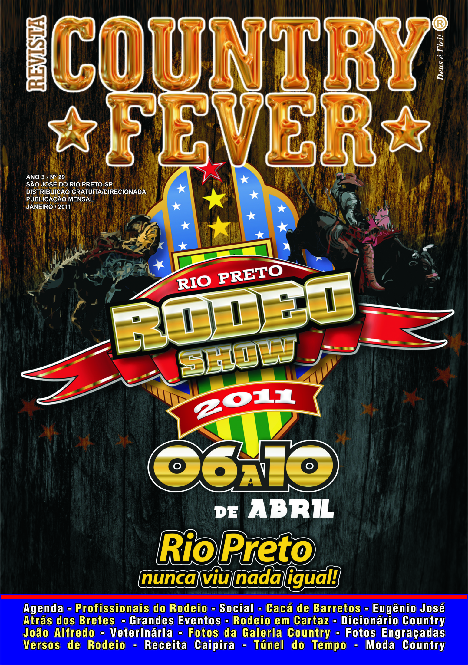 Revista Country Fever - Edição de Janeiro de 2011