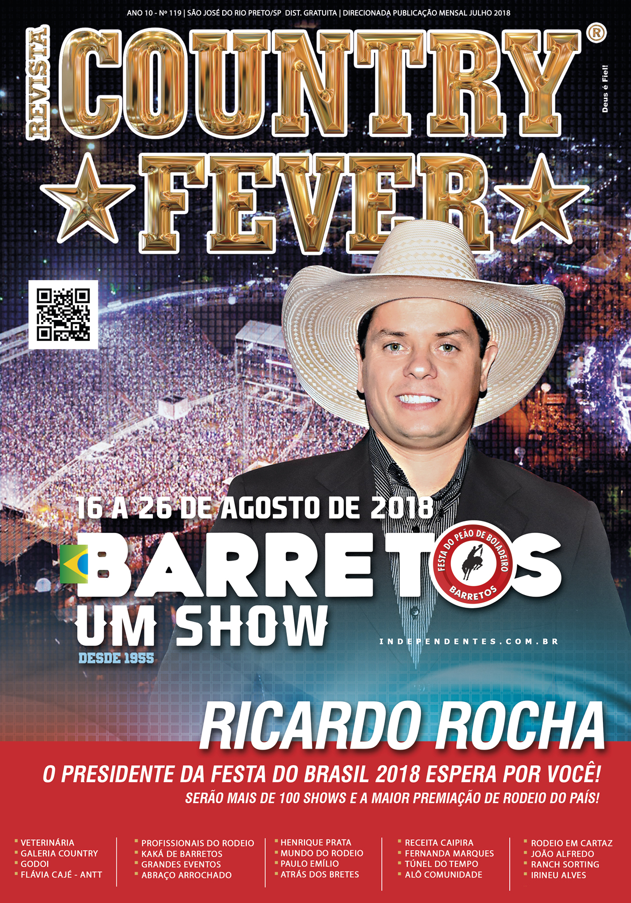 	Revista Country Fever - Edição de Julho de 2018