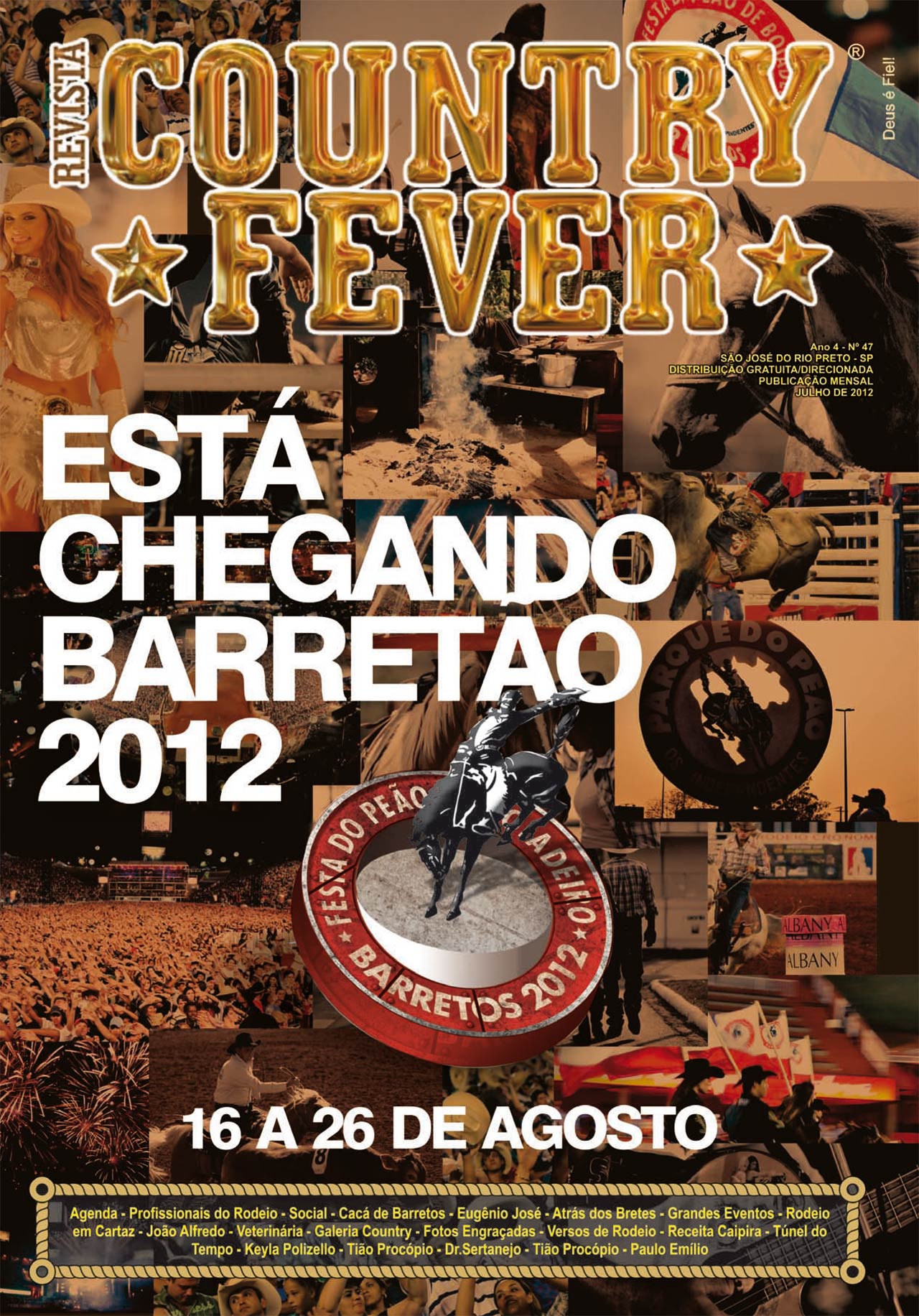 Revista Country Fever - Edição de Julho de 2012