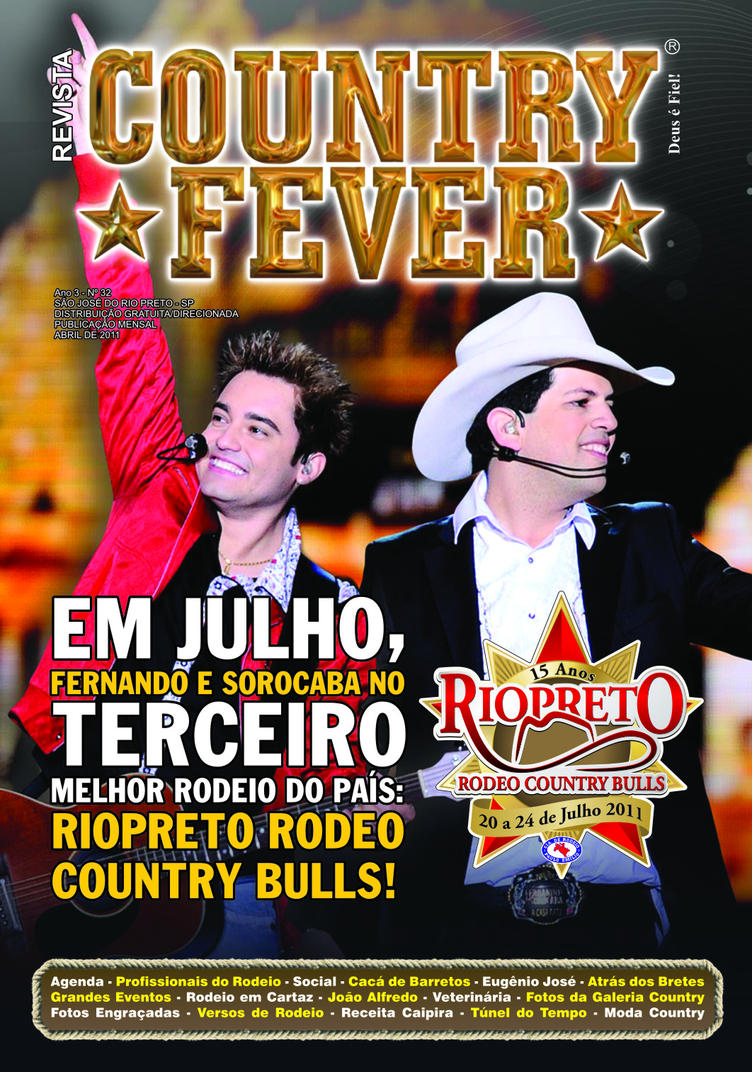 Revista Country Fever - Edição de Abril de 2011